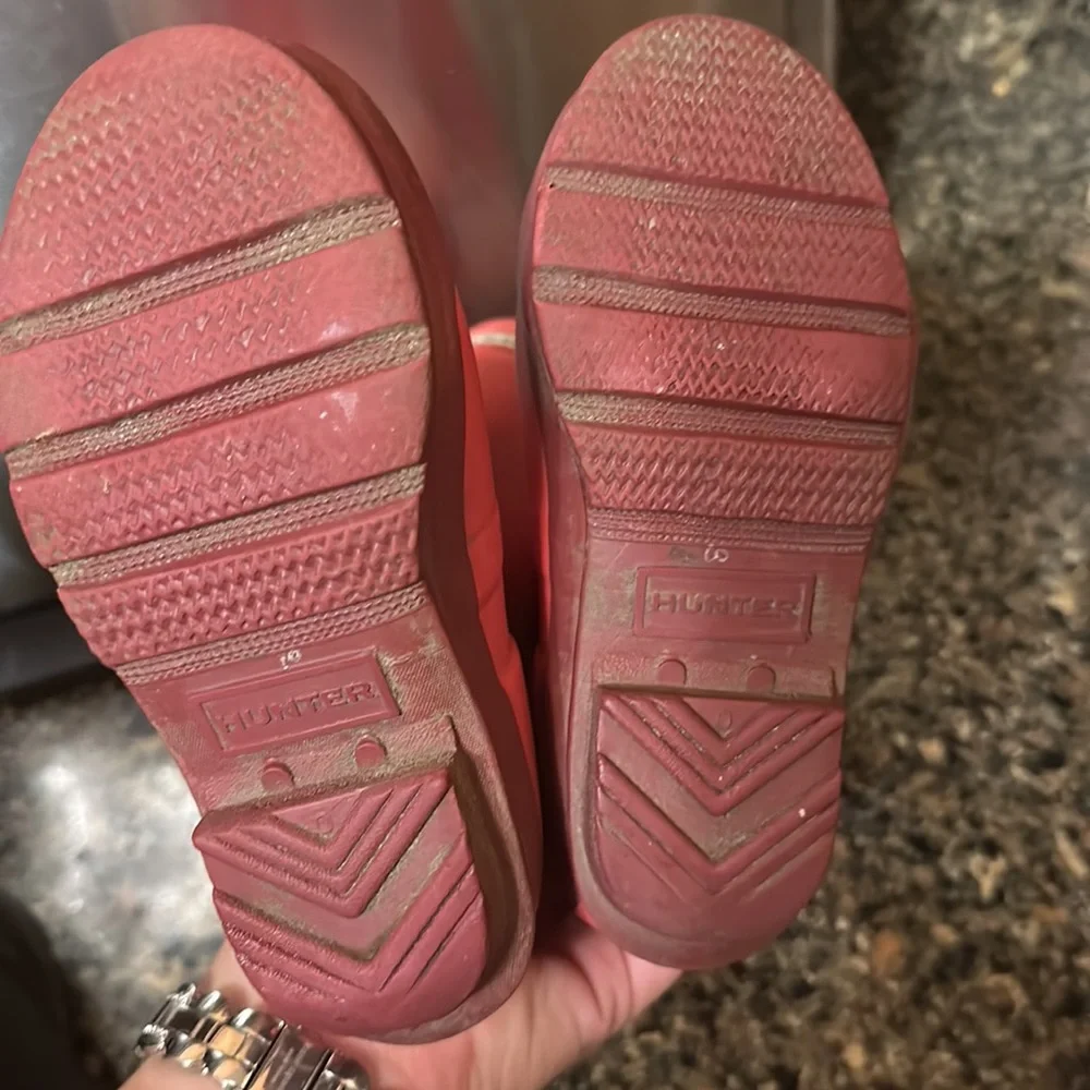 Hunter girls rain boots